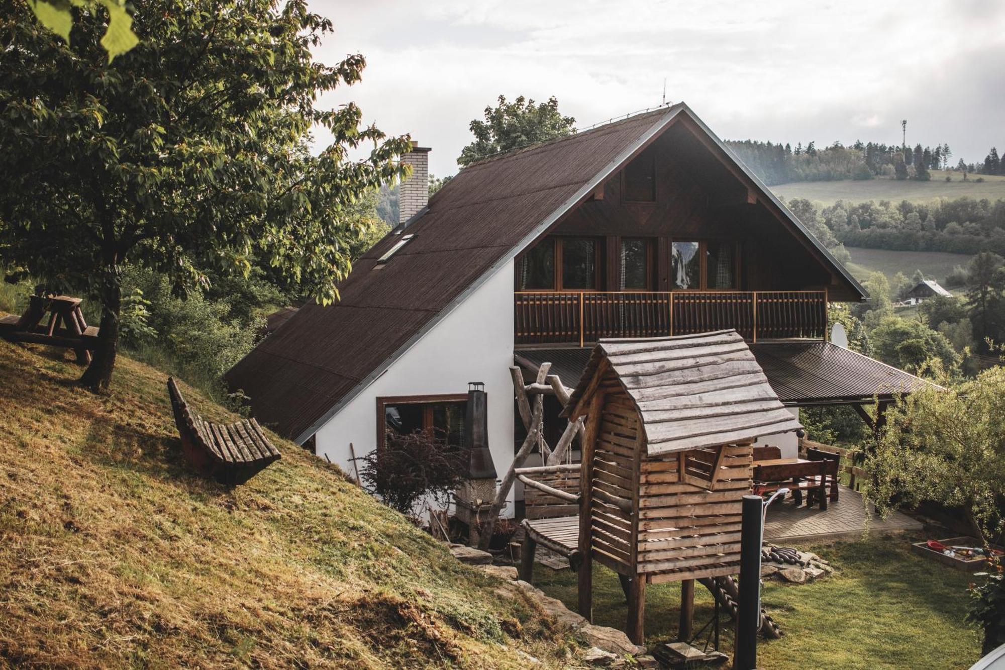 Chata Trojka Ruda nad Moravou Luaran gambar
